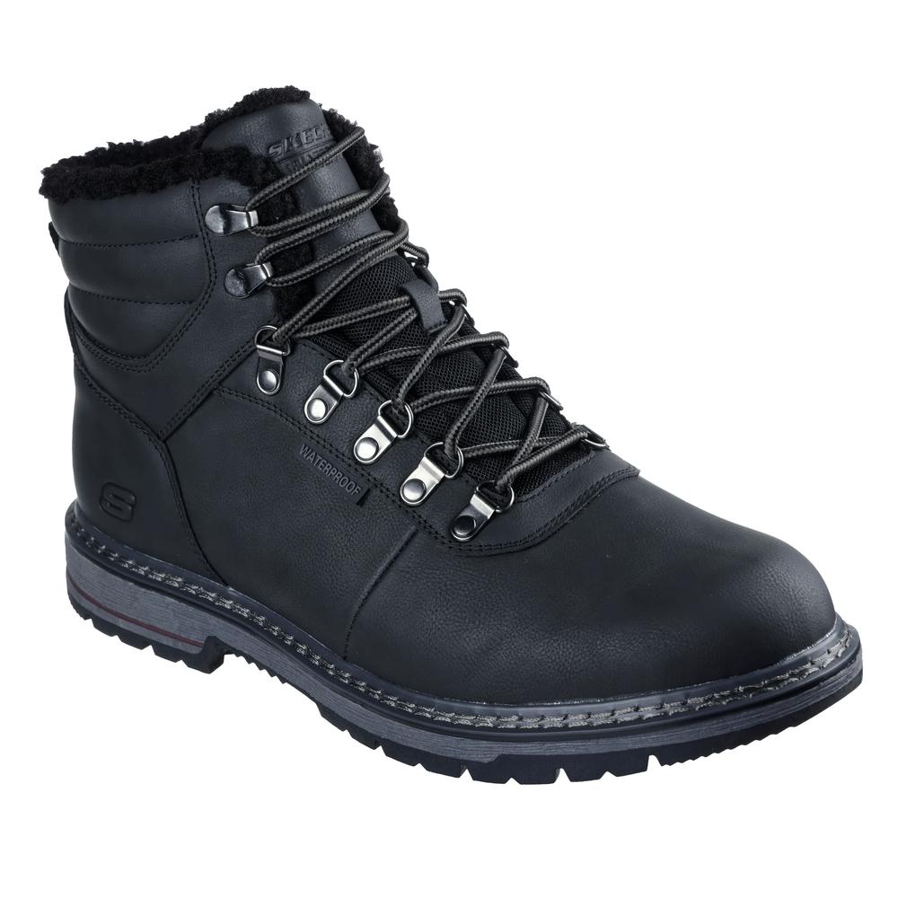 Buty męskie Skechers Corado Memphis 205623BLK - czarne