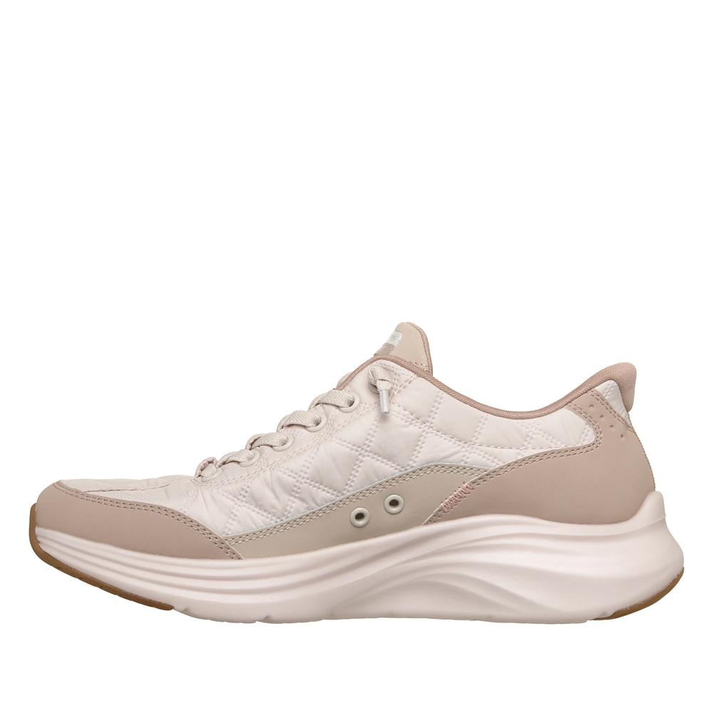 Buty damskie Skechers Slip-ins: Contour Foam Cozy Fit 150404NTTP - beżowe