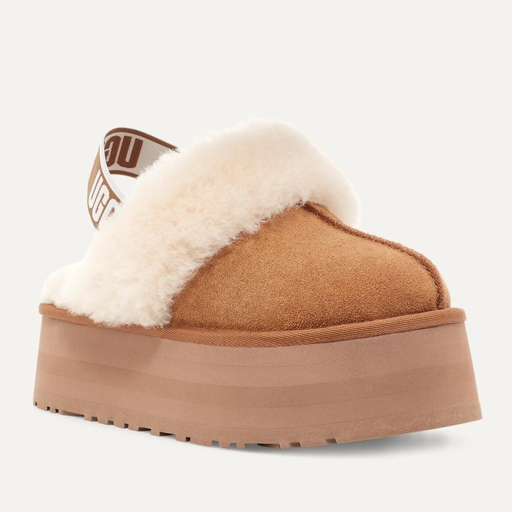 Buty Ugg W Funkette 1113474-CHE - brązowe