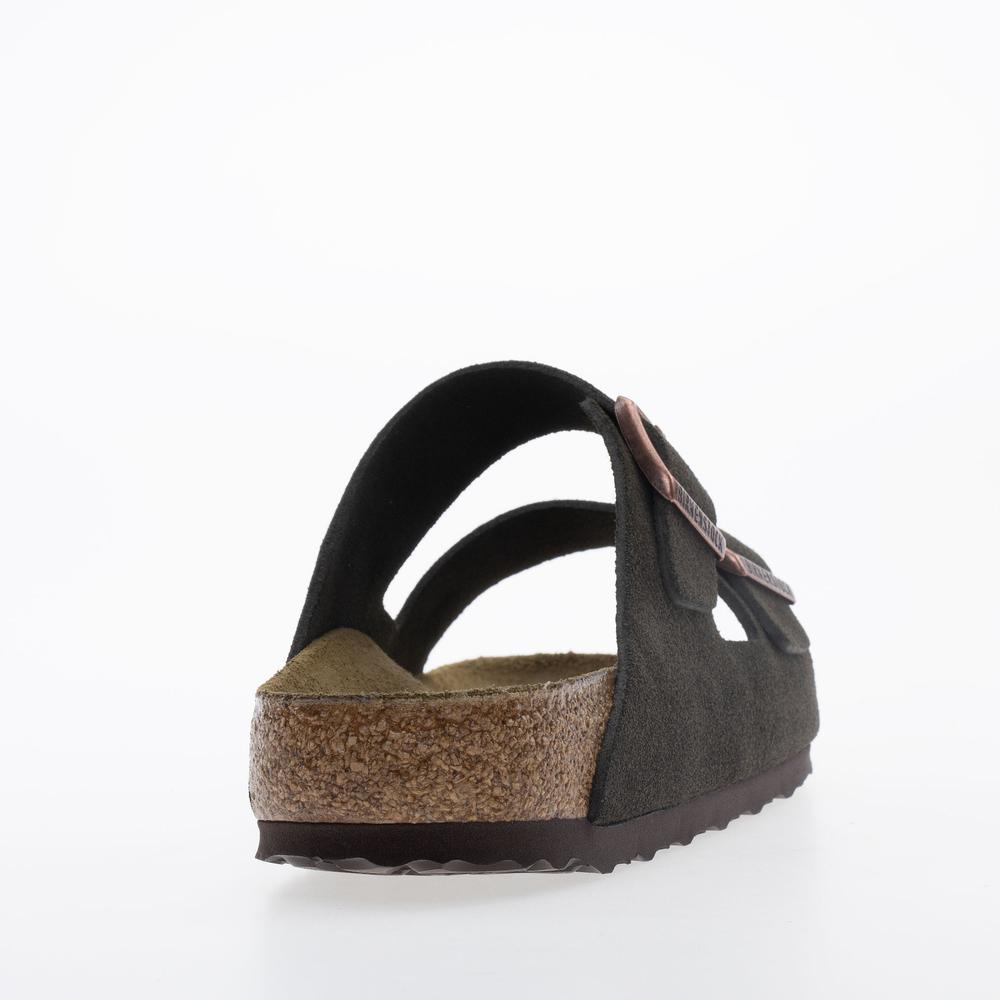 Klapki męskie Birkenstock Arizona 1027077 - brązowe