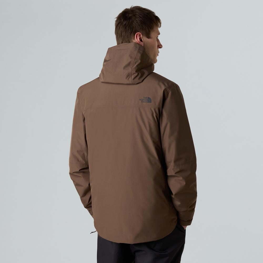 Kurtka męska The North Face 3 in 1 Table Down Triclimate 0A84IG5EX1 - brązowa