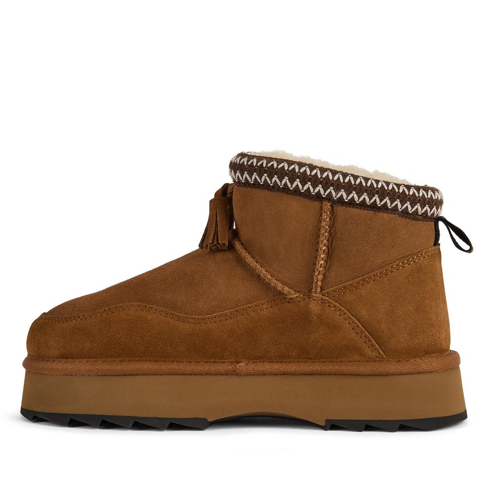 Buty damskie Emu Australia Mim W13335CHES - brązowe