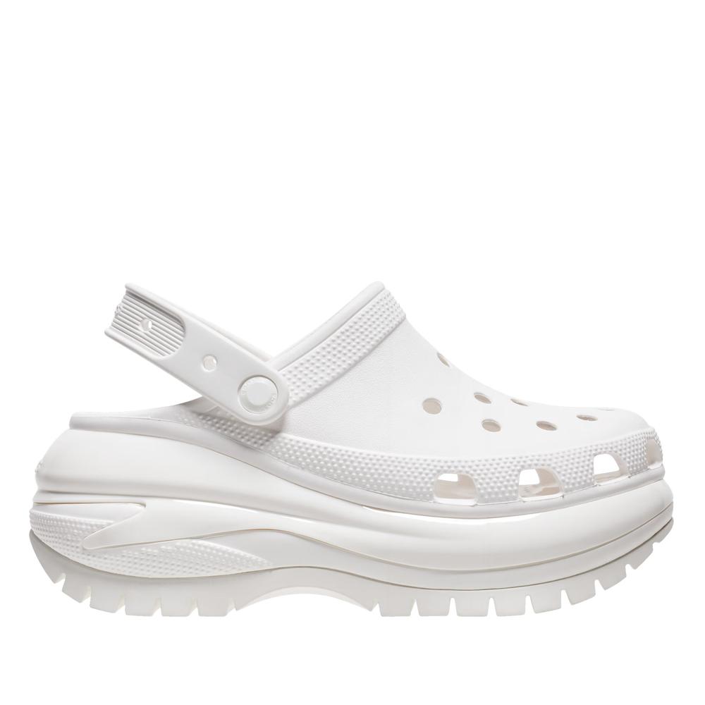 Klapki Crocs Mega Crush 207988-100 - białe