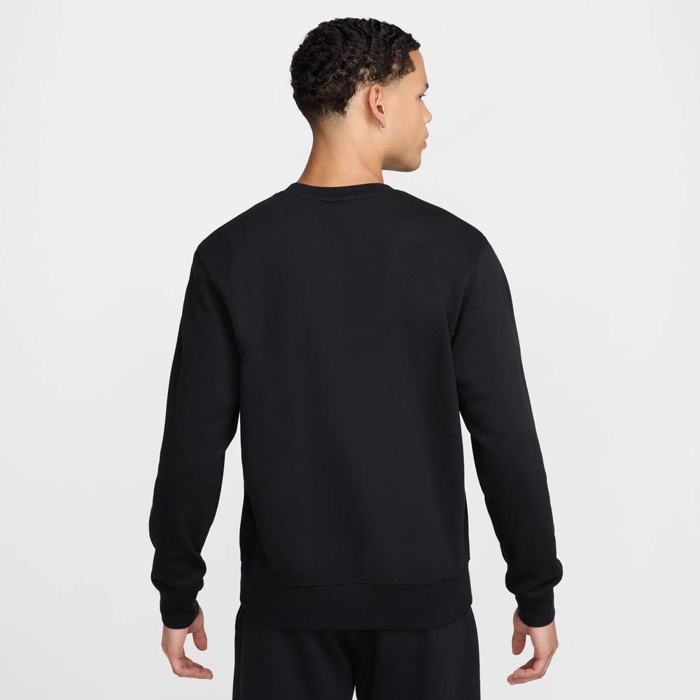 Bluza męska Nike Club French Terry Crew FN3888-010 - czarna