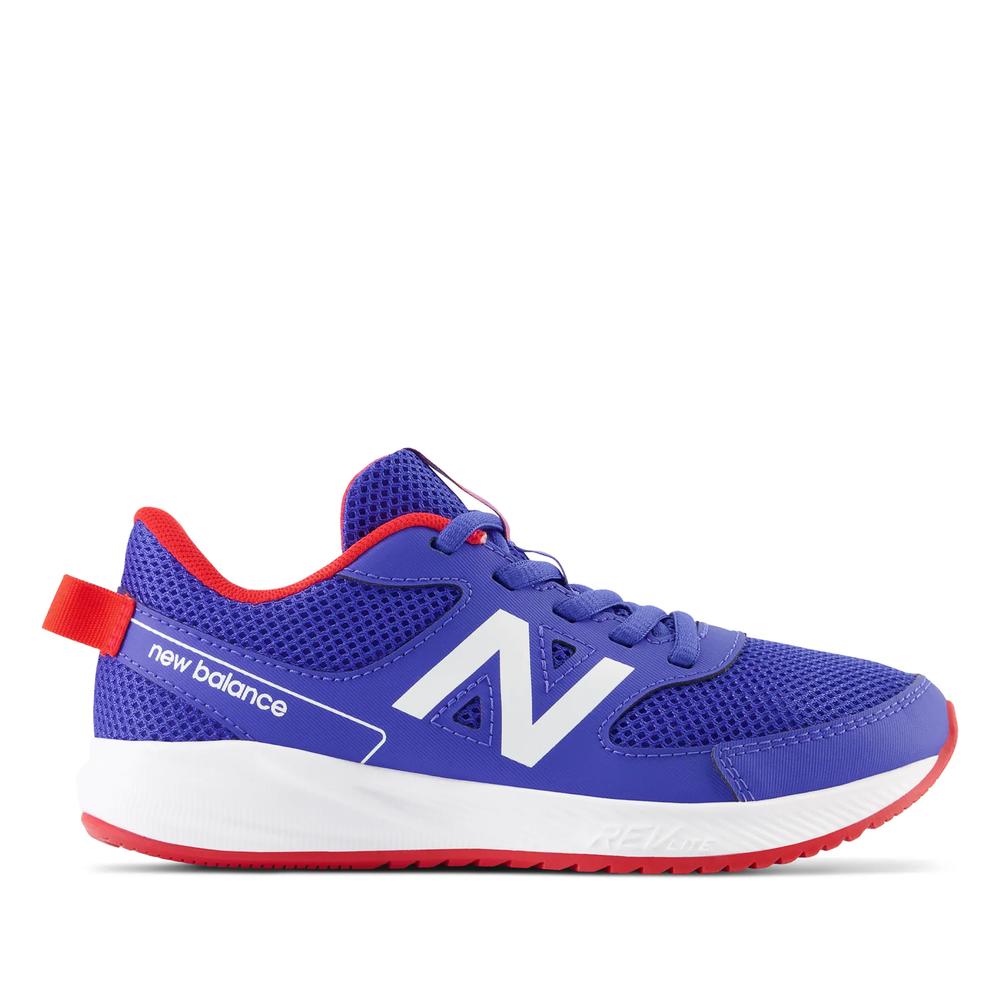 Buty New Balance YK570MR3 - niebieskie