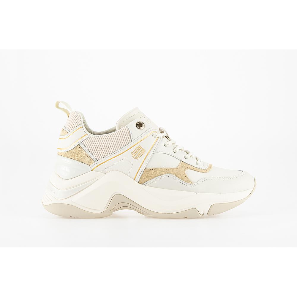 Tommy Hilfiger Leather Monogram Wedge > FW0FW05934-AF2