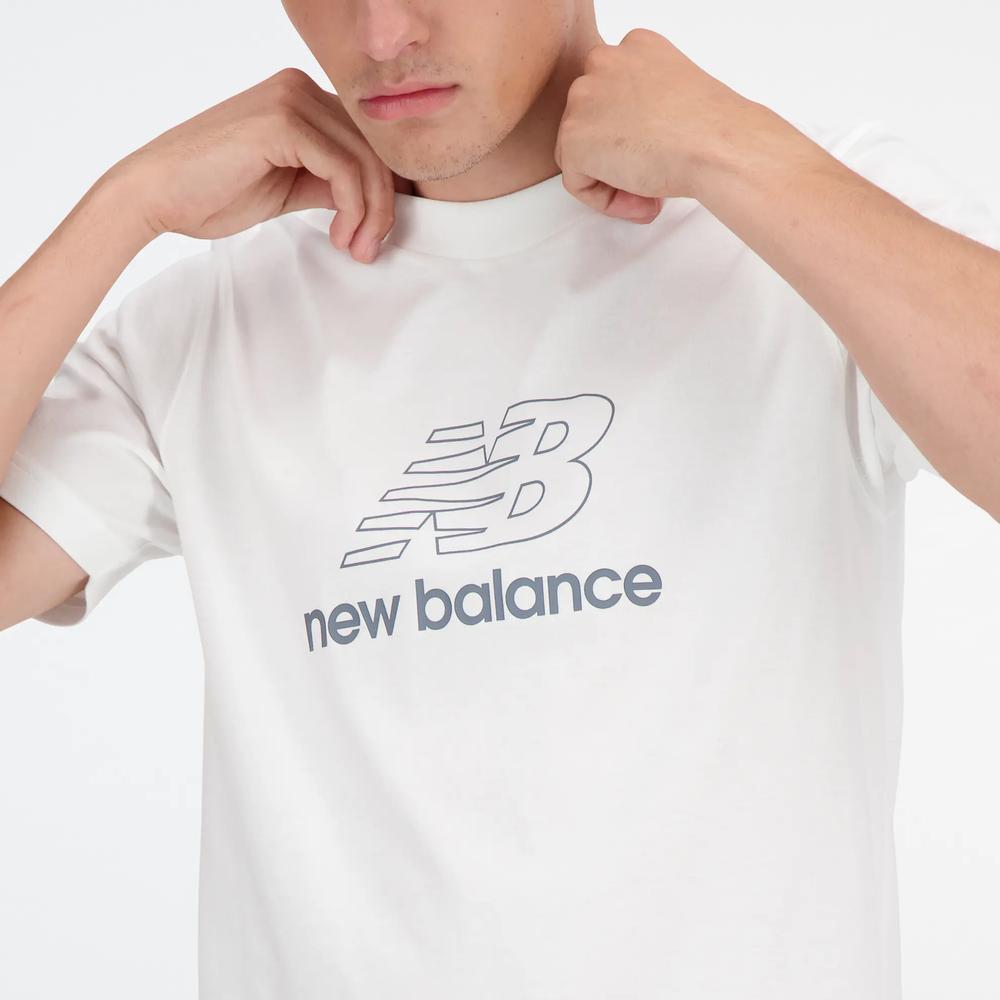 Koszulka New Balance MT41906WT - biała