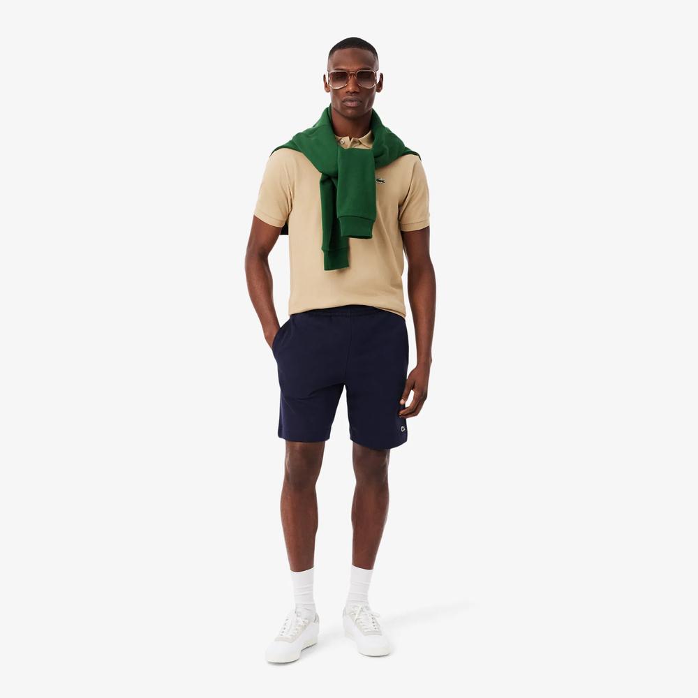 Spodenki męskie Lacoste GH9860-166 - granatowe