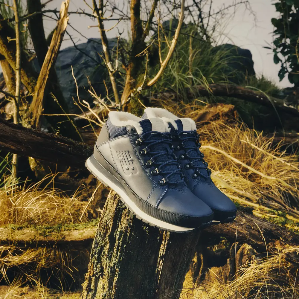 Buty zimowe męskie New Balance H754LFN - granatowe