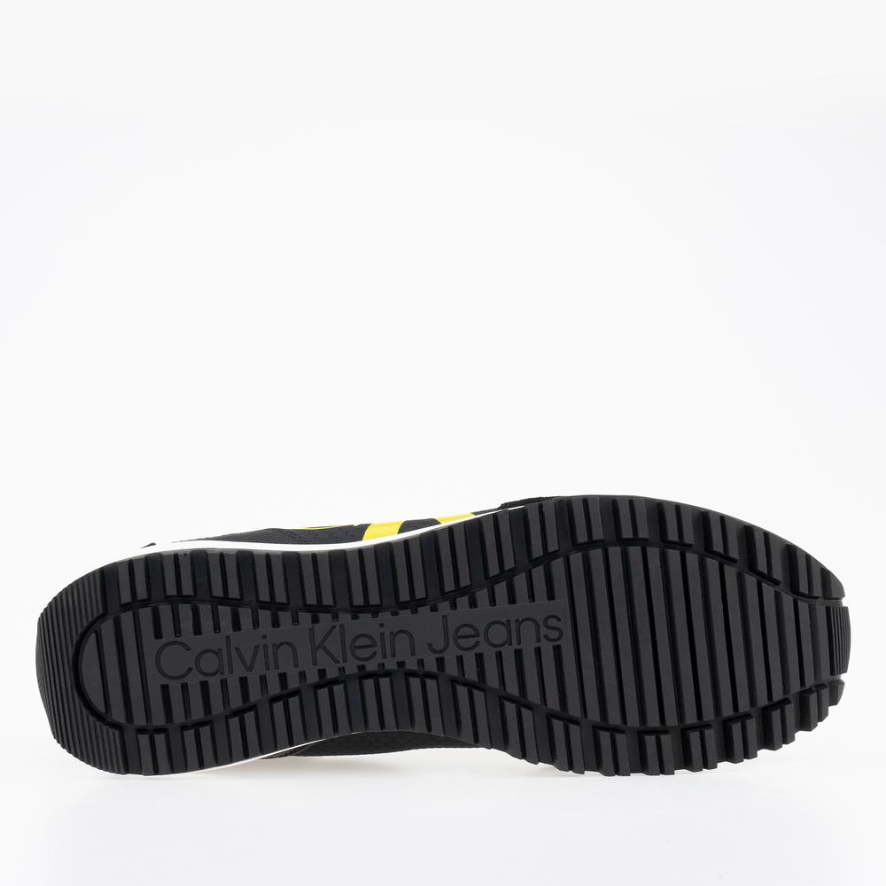 Buty Calvin Klein Toothy Runner Laceup YM0YM00417-00X - czarne