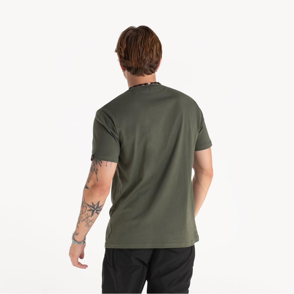 Koszulka Alpha Industries 3D Small Logo 148511142 - zielona
