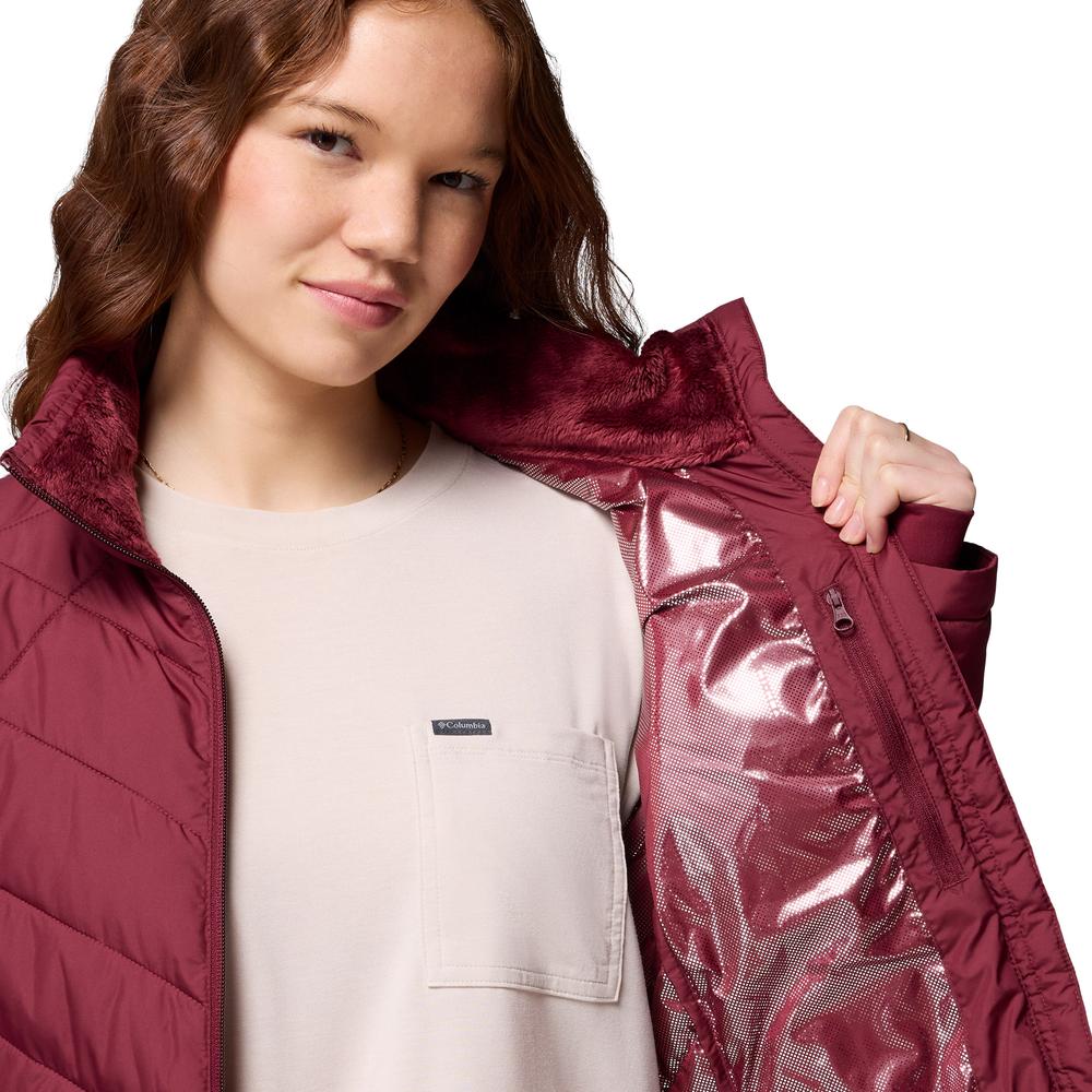 Kurtka damska Columbia Heavenly 1788661625 - bordowa