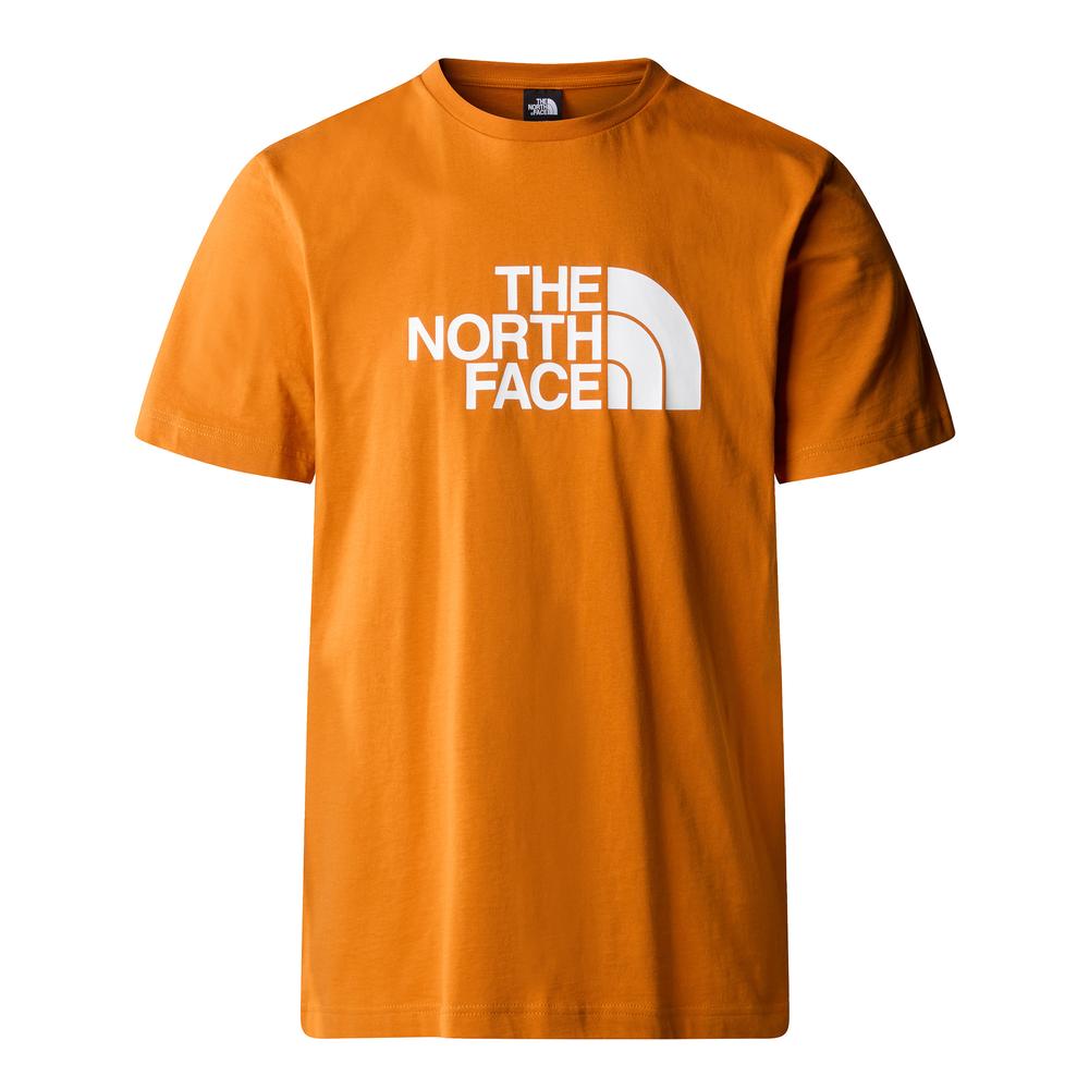 Koszulka The North Face Easy 0A87N5PCO1 - pomarańczowa