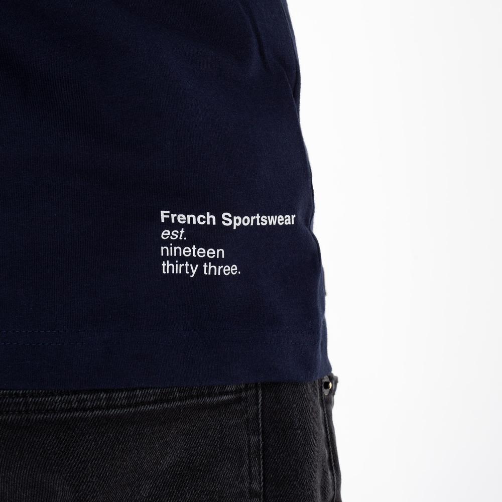 Koszulka Lacoste Regular Fit Cotton Jersey TH9665-166 - granatowa