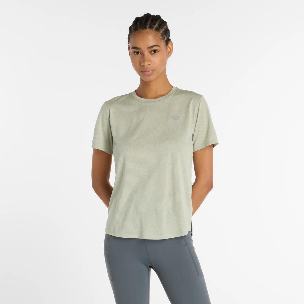 Koszulka damska New Balance WT41253GSH - zielona