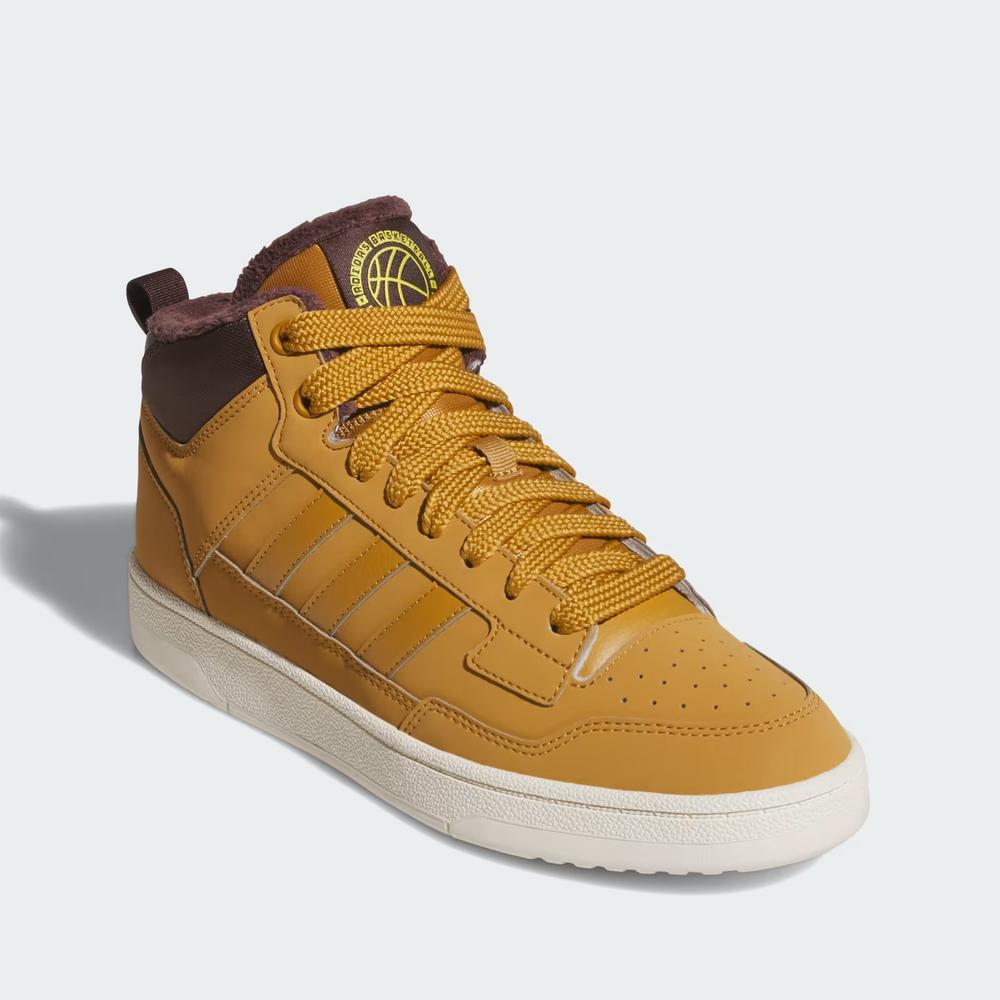 Buty męskie adidas Sportswear Rapid Court Mid Winterized JR0171 - brązowe