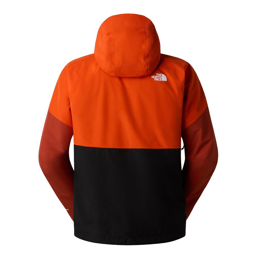 Kurtka męska The North Face Lightning Zip-In 0A87GNMOF1 - czerwono-czarna