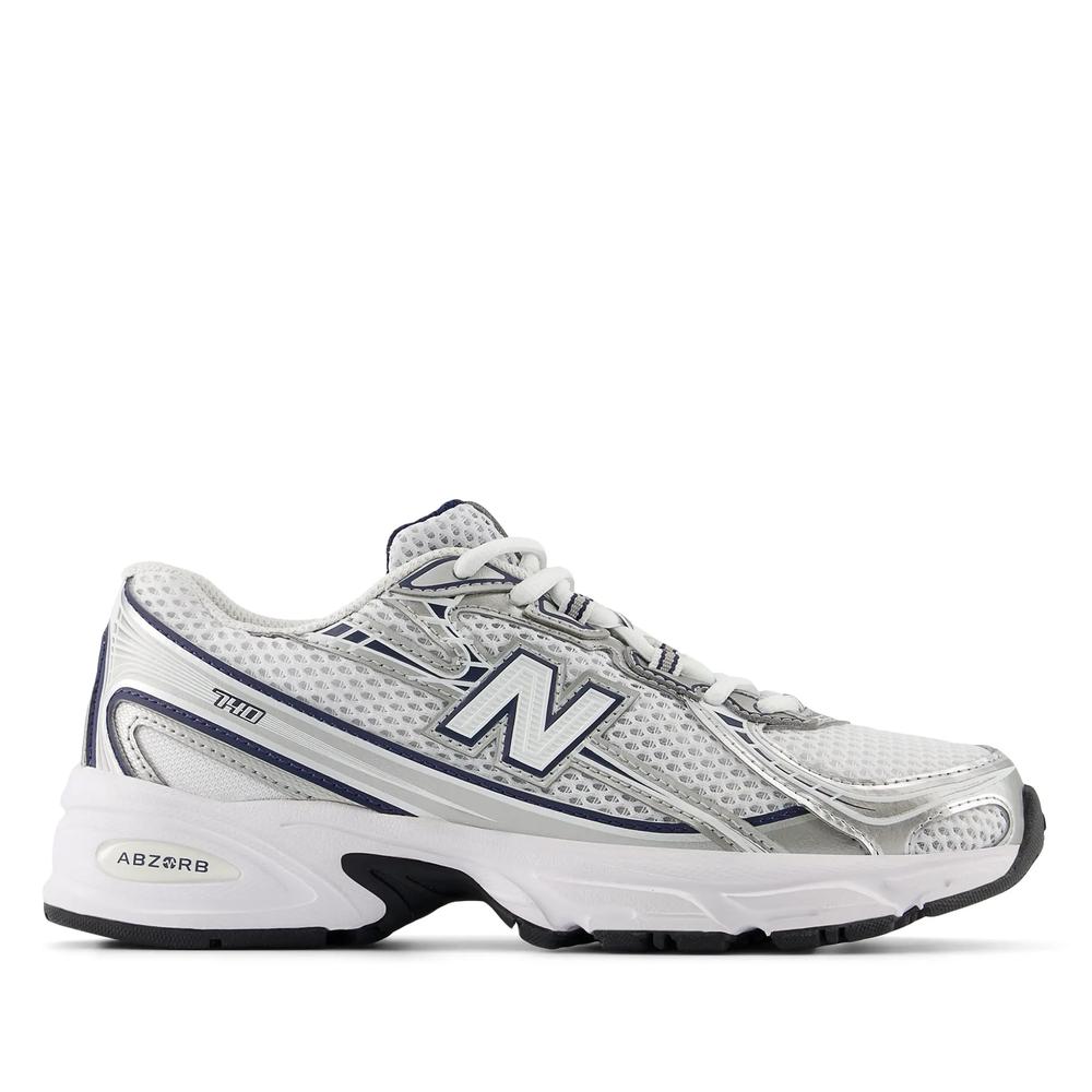 Buty dziecięce New Balance GR740WN - białe