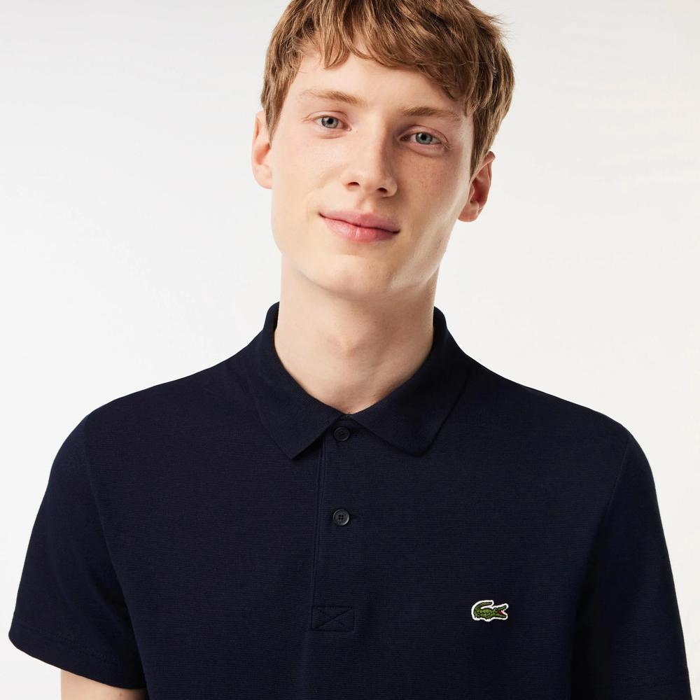 Koszulka Lacoste Polo Regular Fit DH0783-166 - granatowa