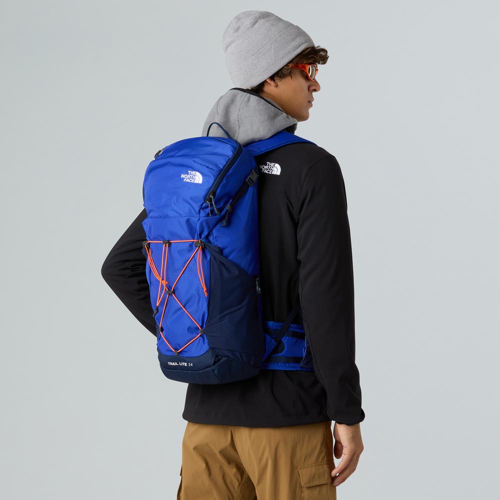 Plecak The North Face Trail Lite 24 0A87C8ZGI1 - granatowe