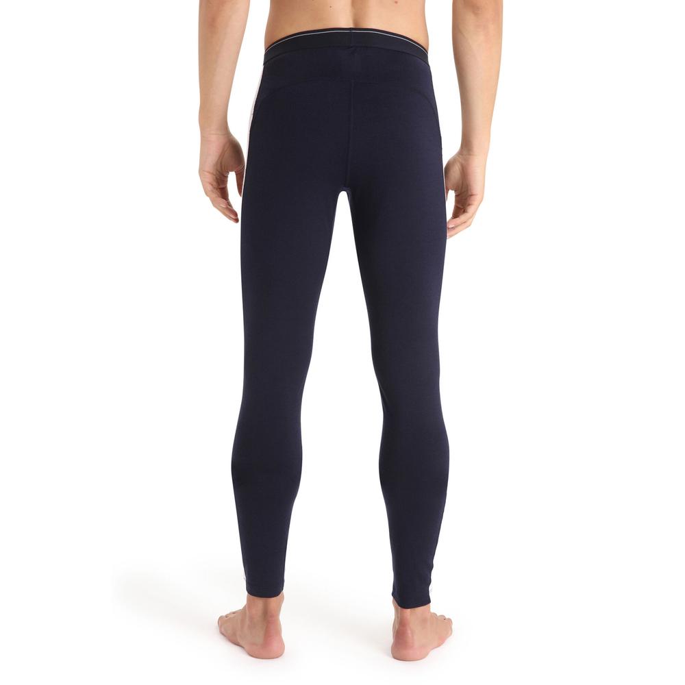 Legginsy Icebreaker Merino 200 Sonebula Thermal Leggings 0A59JR1891 - granatowe