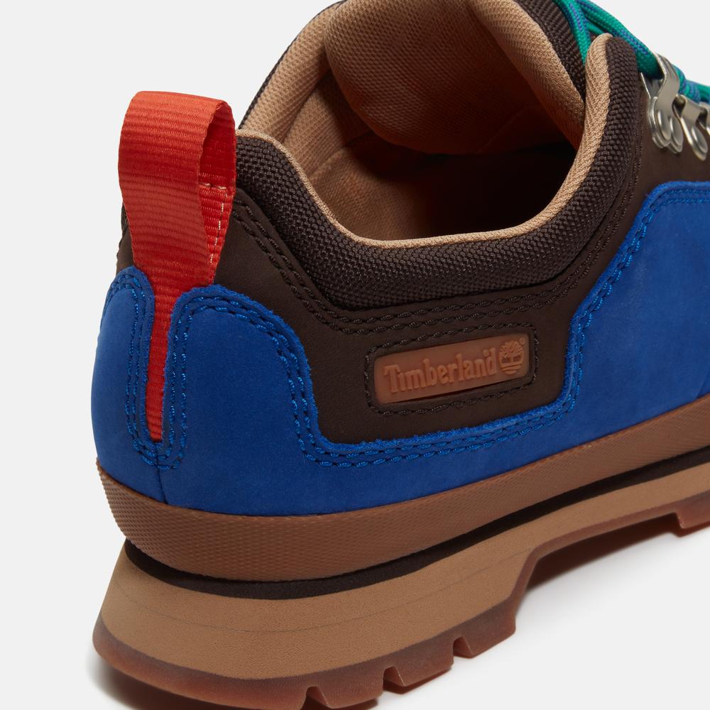 Buty męskie Timberland Euro Hiker Low Lace TB0A443ZELD1 - niebieskie
