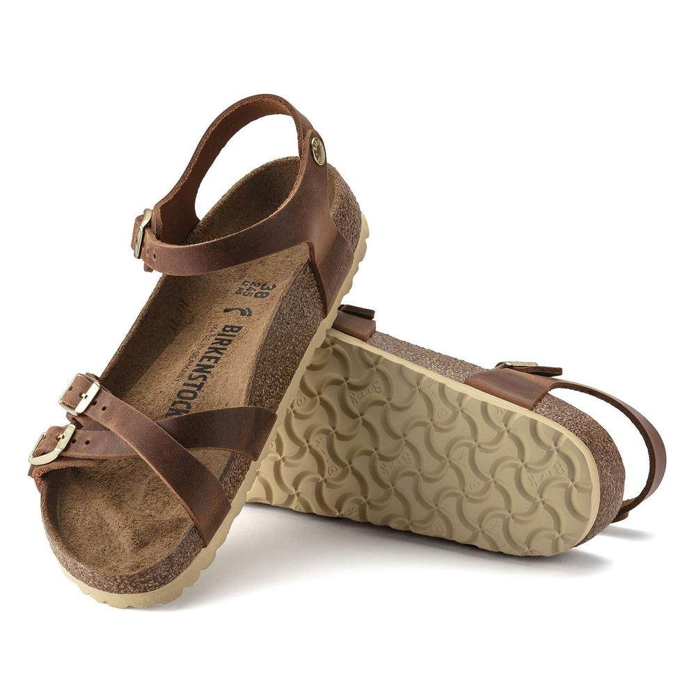 Sandały damskie Birkenstock Kumba 1021509 - brązowe