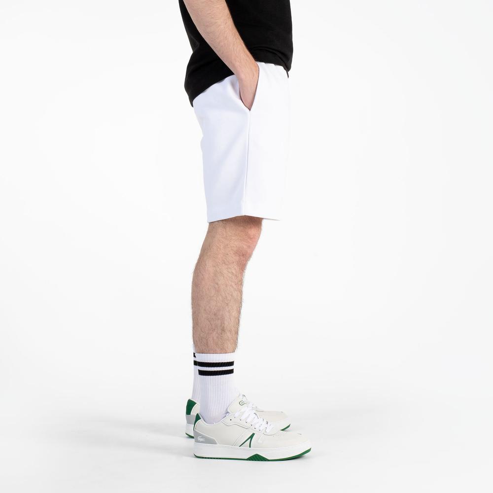 Spodenki Lacoste GH9627-001 - białe