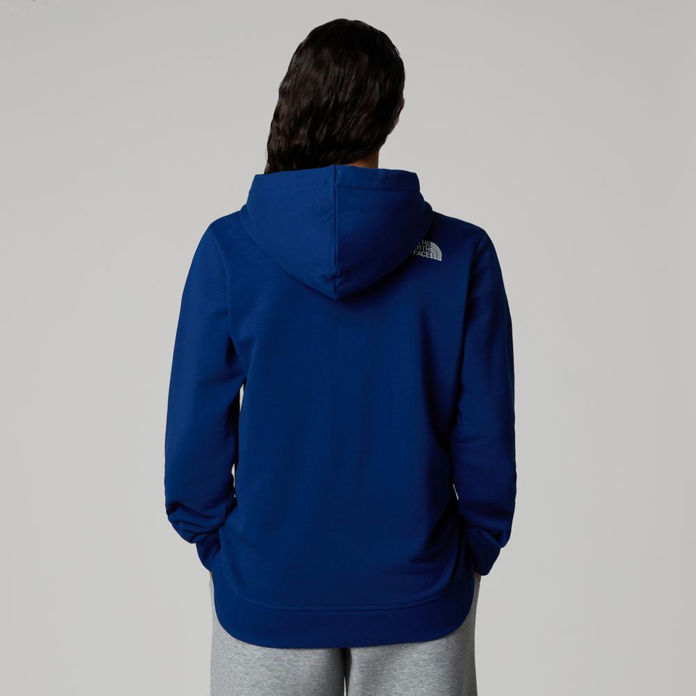 Bluza The North Face Drew Peak Light 0A8C1DAQM1 - granatowa