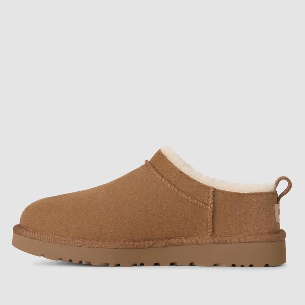 Buty damskie Ugg Classic Micro Boot 1173891-CHE - brązowe