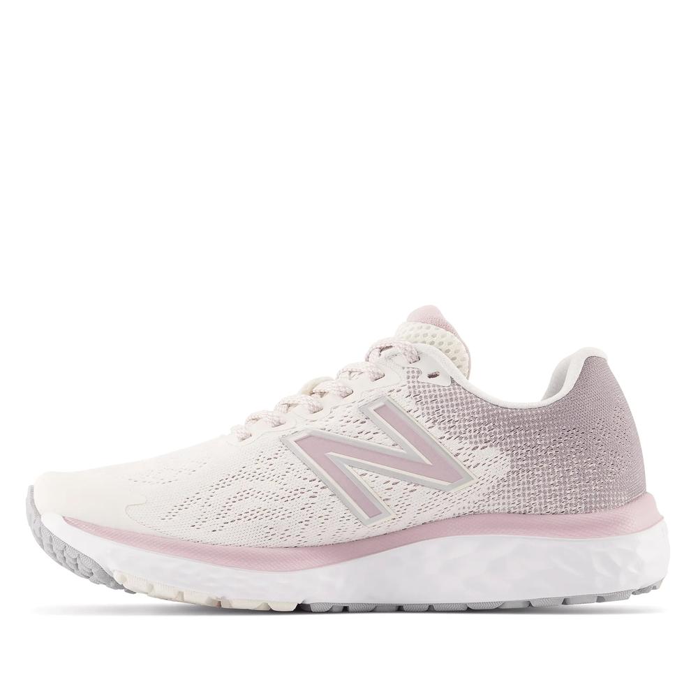 Buty New Balance Fresh Foam 680 v7 W680RP7 - biało-różowe