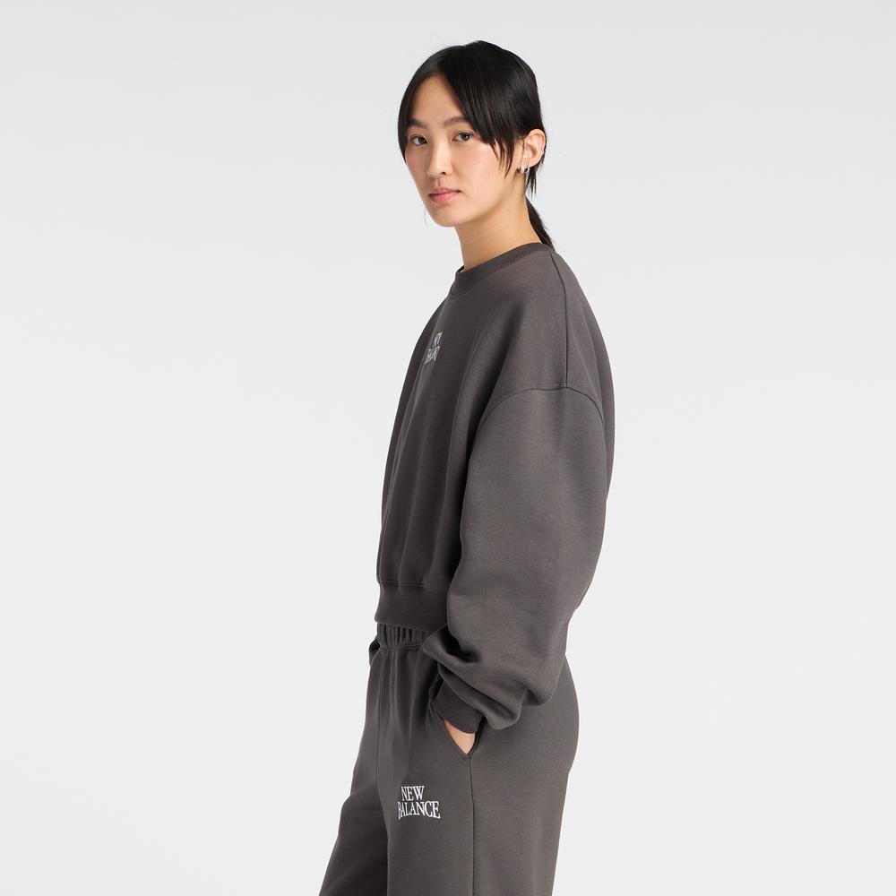 Bluza damska New Balance WT61935IABR - szara