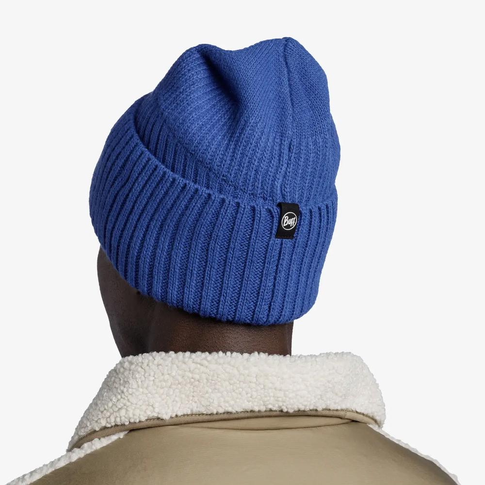 Czapka Buff Knitted & Polar Beanie 132336.791.10.00 - granatowa