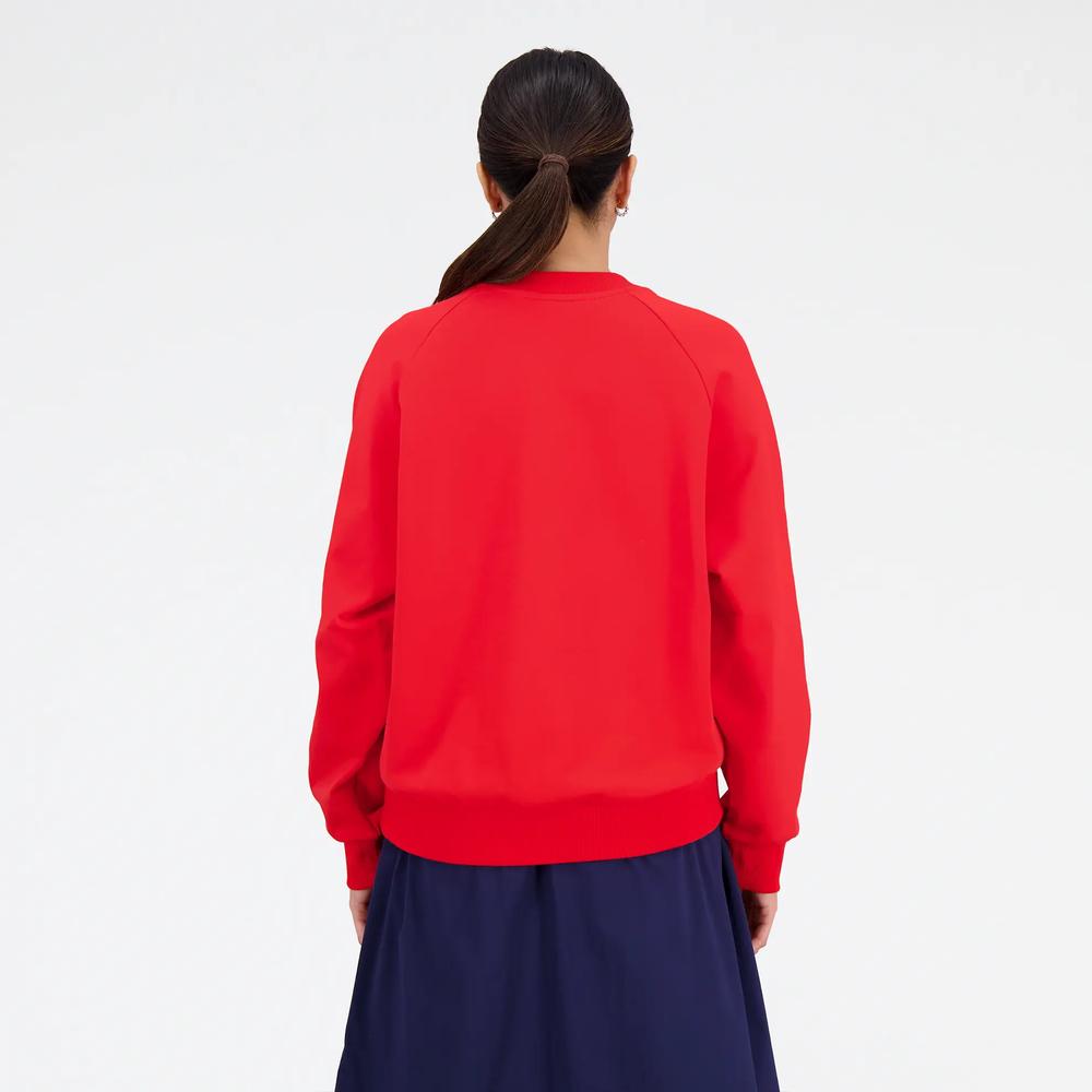 Bluza New Balance WT31557TRD - czerwona