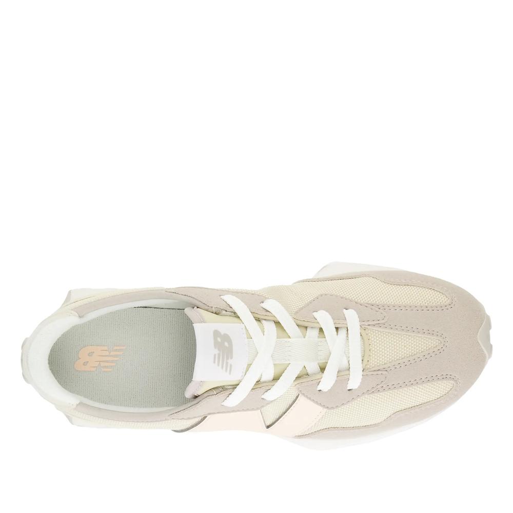 Buty New Balance GS327FM - beżowe