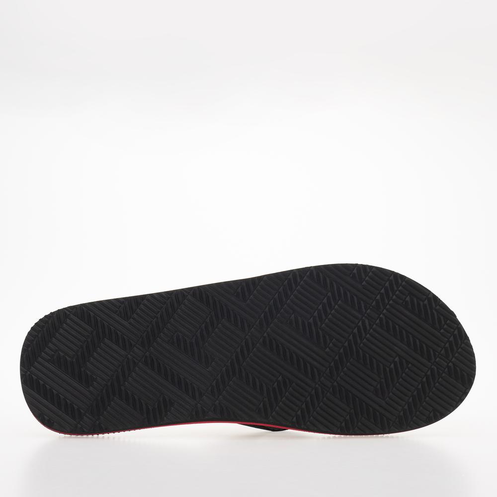 Japonki Tommy Hilfiger Massage Footbed Beach Sandal FM0FM04474-BDS - czarne