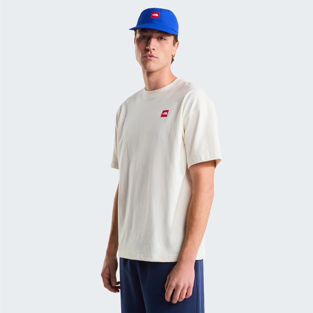 Koszulka męska The North Face Red Box 0A8EG5QLI1 - biała