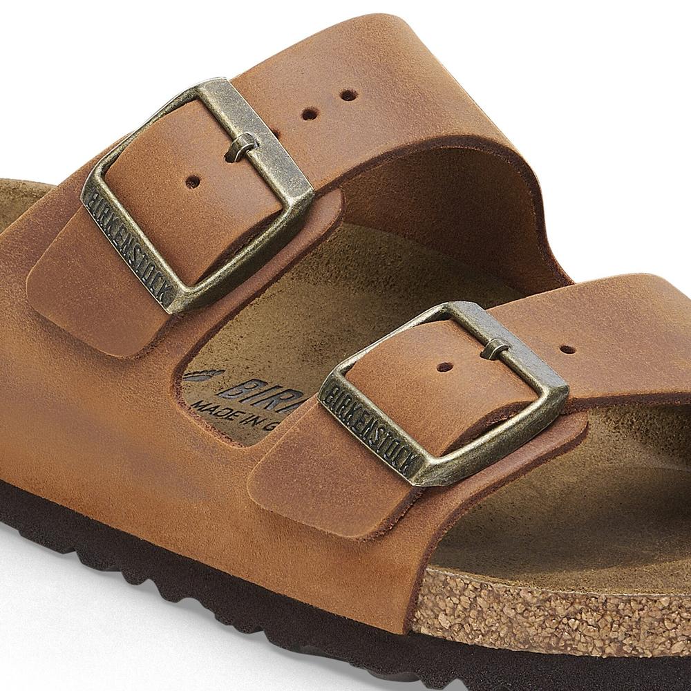 Klapki męskie Birkenstock Arizona 1028272 - brązowe