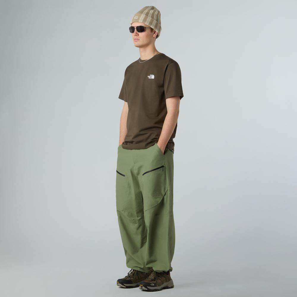 Koszulka męska The North Face Simple Dome 0A87NG21L1 - zielone