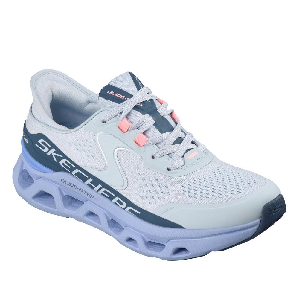 Buty damskie Skechers Slip-ins: Glide-Step Altus 150510LTBL - niebieskie