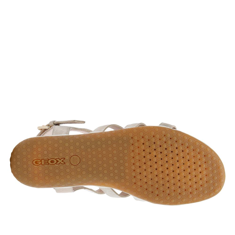 Sandały Geox Vega D72R6A000MAC5004 - złote