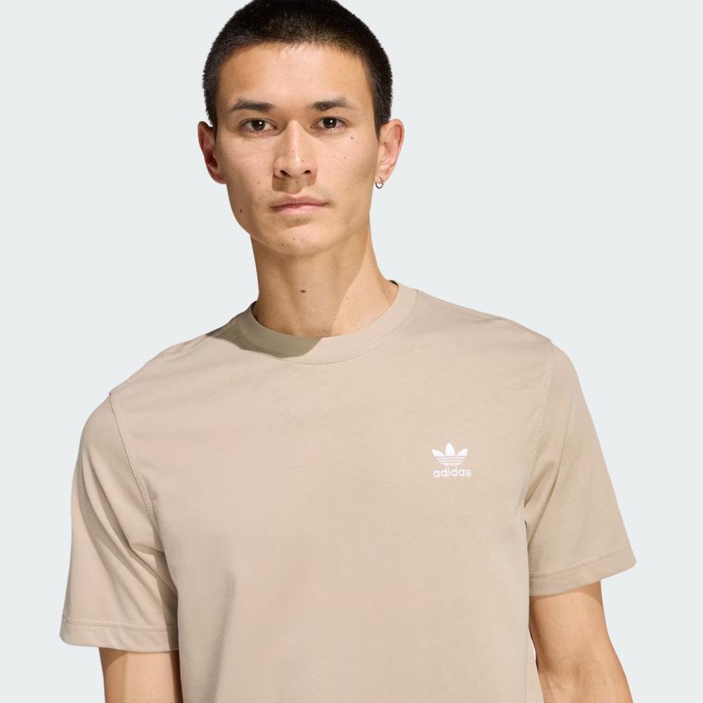 Koszulka męska adidas Originals Trefoil Essentials KE1189 - beżowa