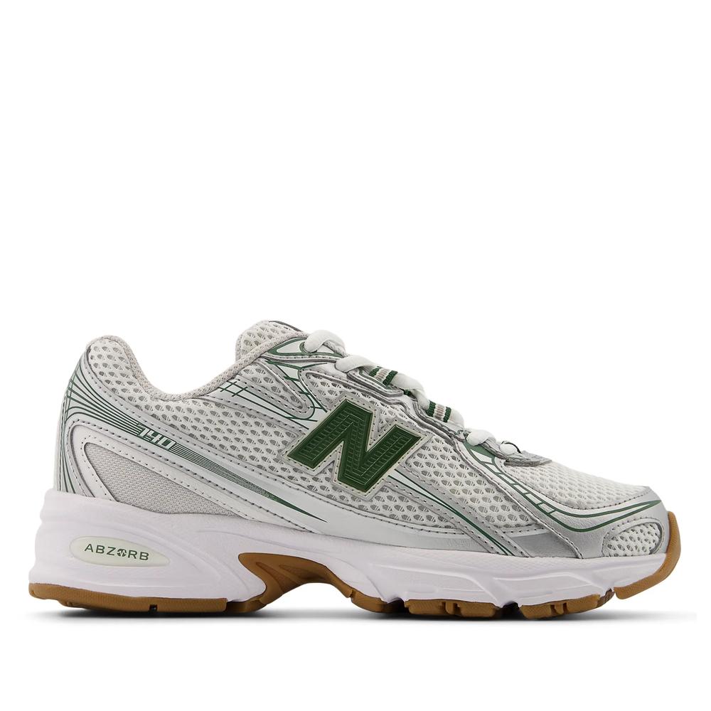 Buty młodzieżowe New Balance GR740SF - srebrne
