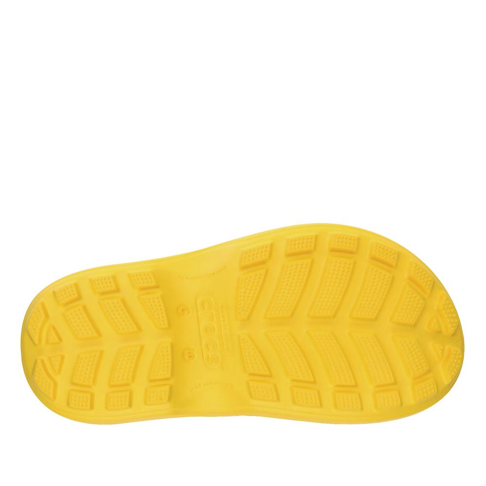 Kalosze Crocs Handle It Rain Boot Kids 12803-730 - żółte