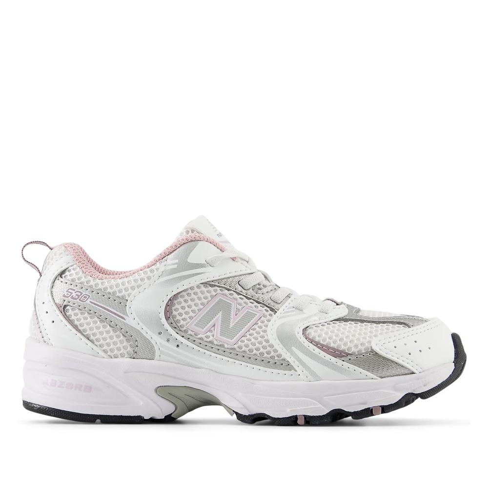 Buty dziecięce New Balance PZ530GK - białe