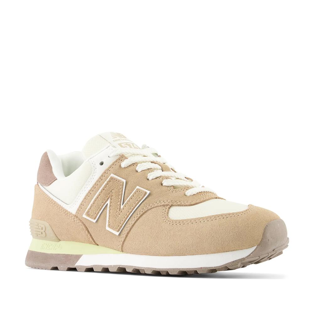 Buty New Balance U574SBW - brązowe