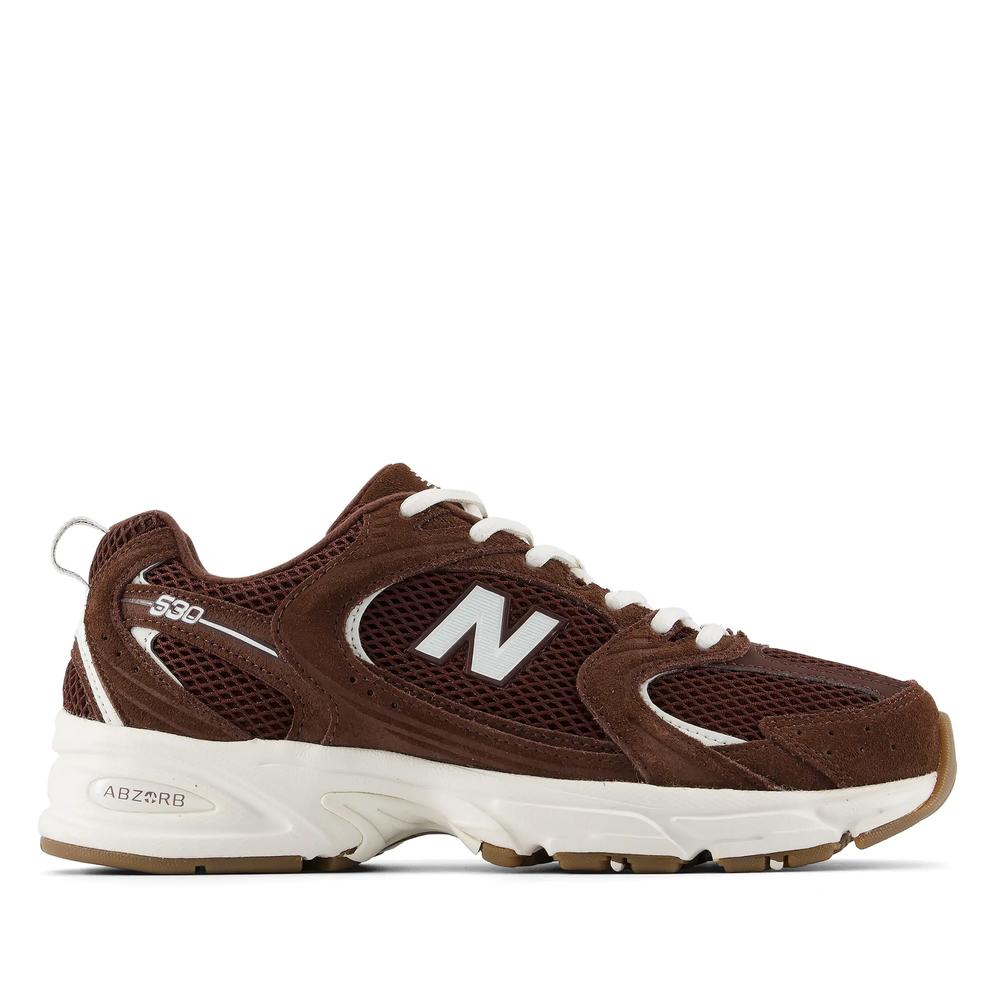 Buty unisex New Balance U530SCW - brązowe