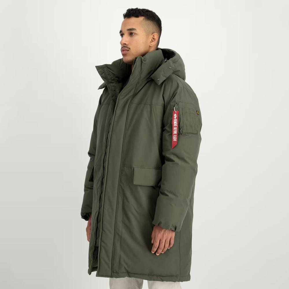 Kurtka Alpha Industries Puffer Parka 148124142 - zielona