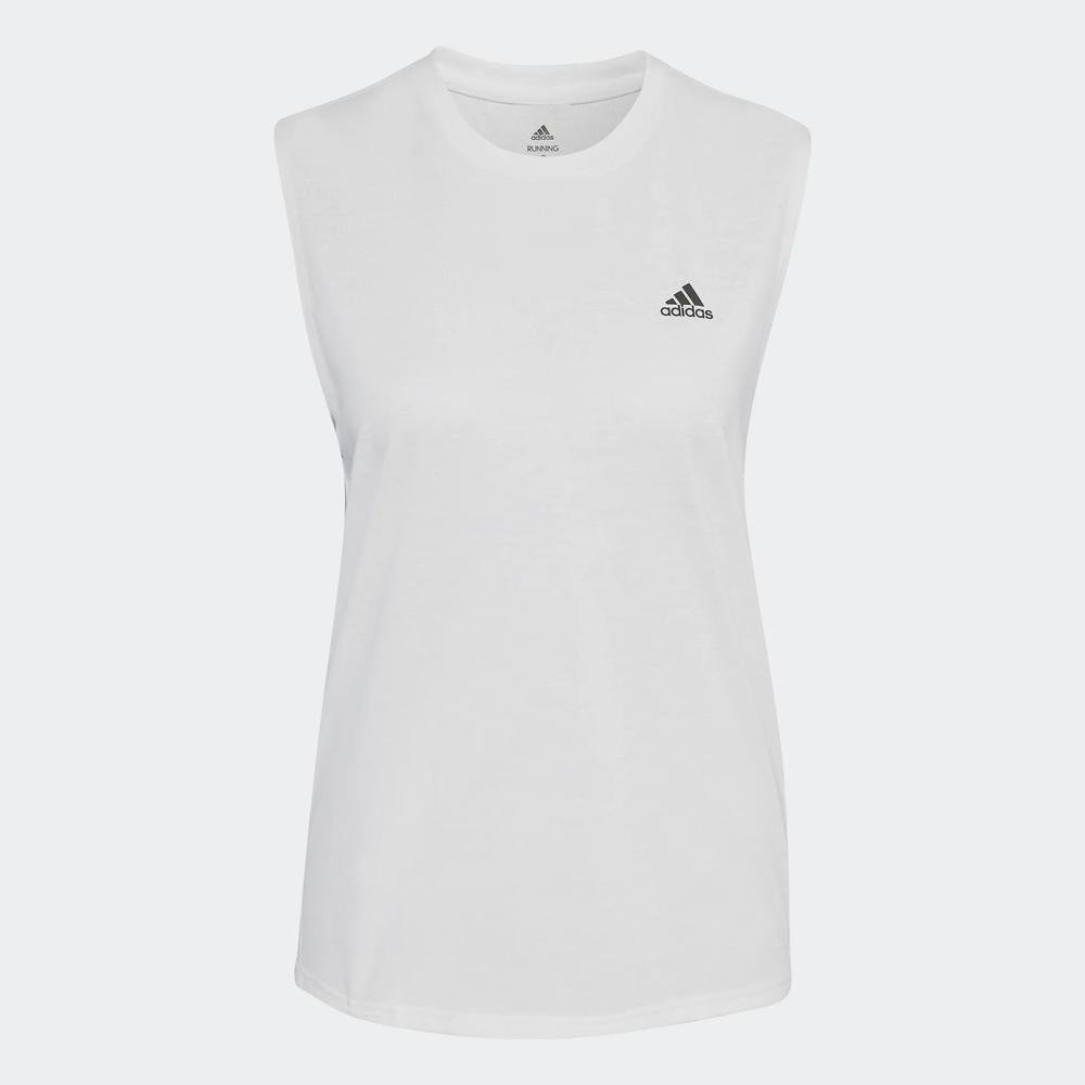 Koszulka adidas Run Icons Muscle Tank HK9117 - biała