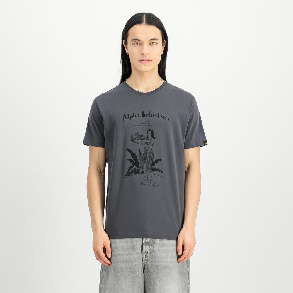 Koszulka męska Alpha Industries Hawaii 156525684 - szara